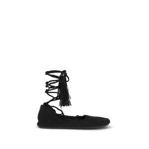 Alanui Women The Sound Of The Sea Lace-Up Ballerinas